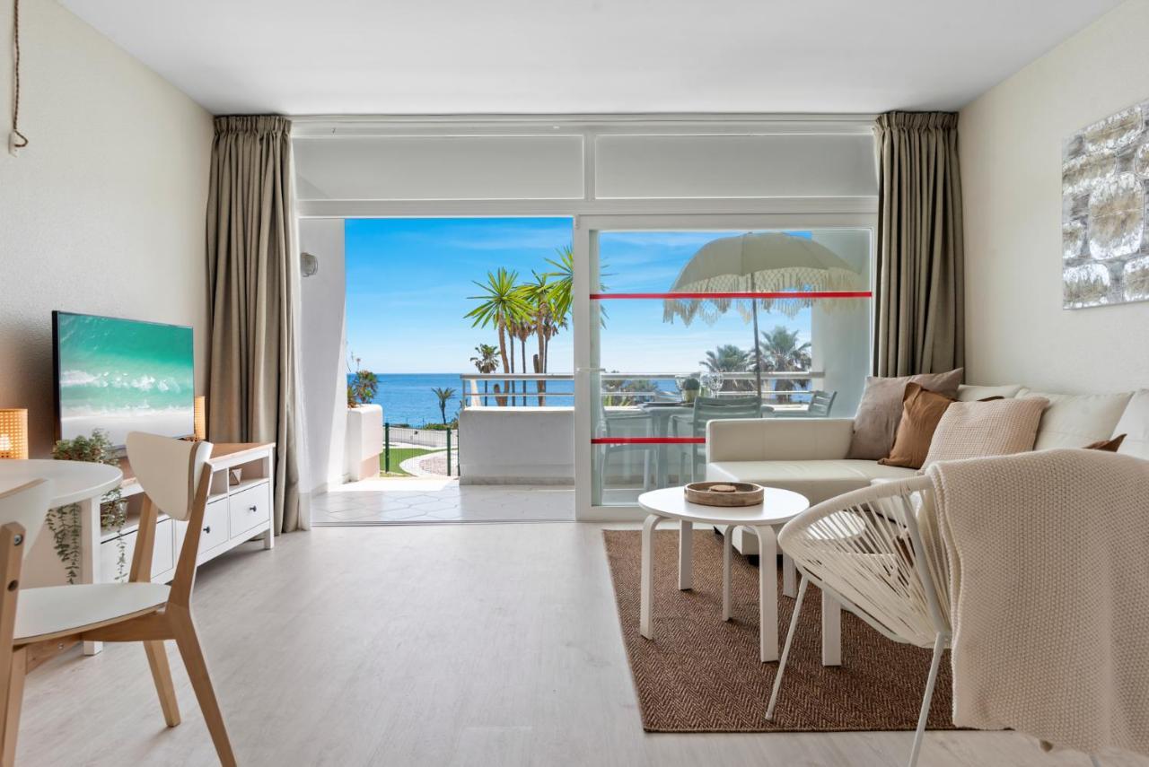 Frontline Beach Apartment Miraflores Sitio de Calahonda Eksteriør bilde