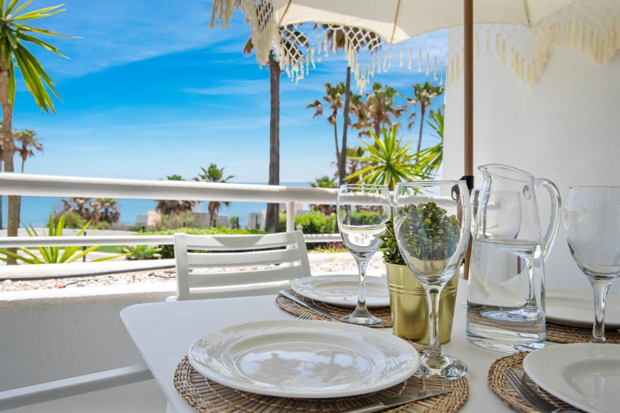 Frontline Beach Apartment Miraflores Sitio de Calahonda Eksteriør bilde